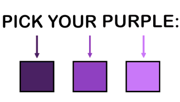 purple